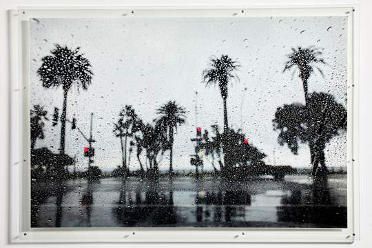 Santa Monica in the Rain